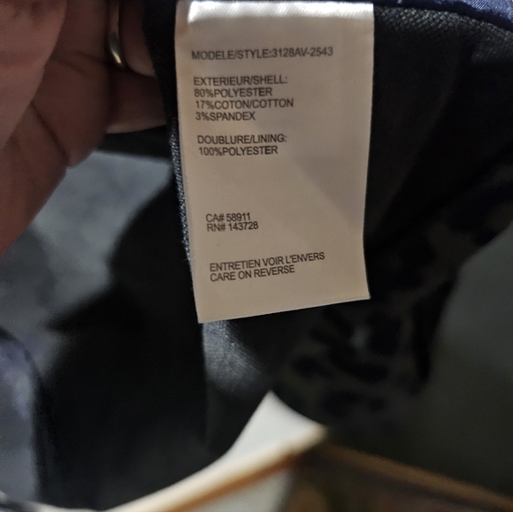 Tribal Black and Khaki Leopard Blazer - Picture 6 of 9